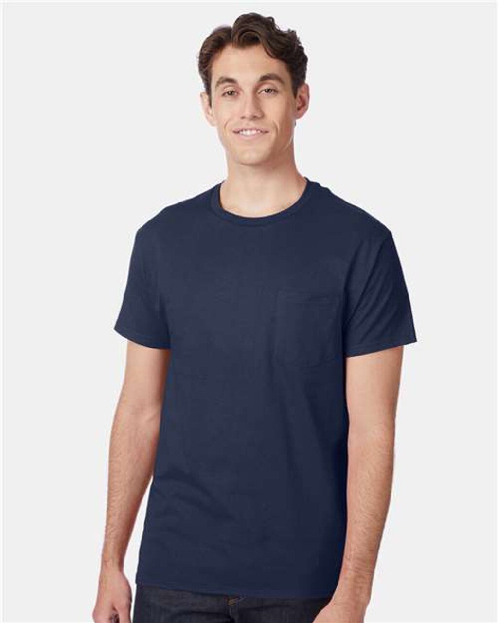 Men’s Authentic Pocket Crewneck T-Shirt for Casual, Work & Daily comfort Wear